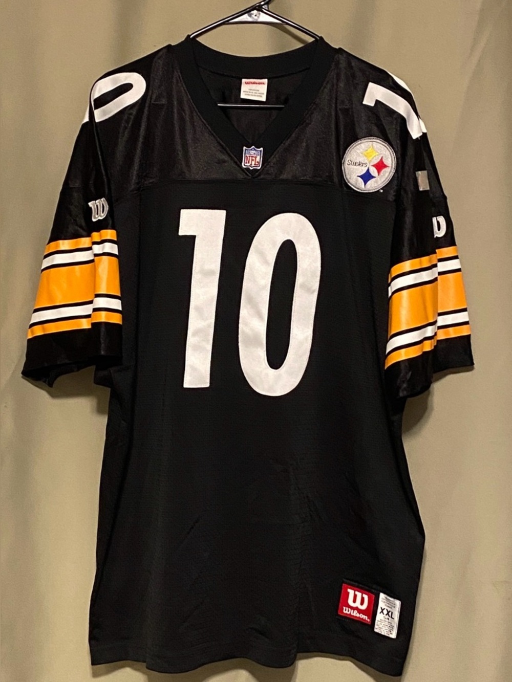 Vintage 90’s WILSON NFL KORDELL STEWART Pittsburgh Steelers Jersey XXL-54